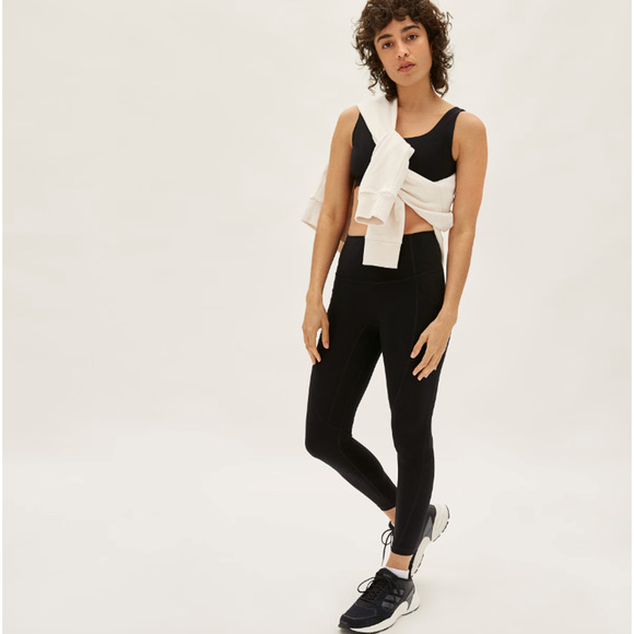 Everlane Pants - Everlane Womens Perform Pocket Legging XXS Black Full Length High Waist NWT